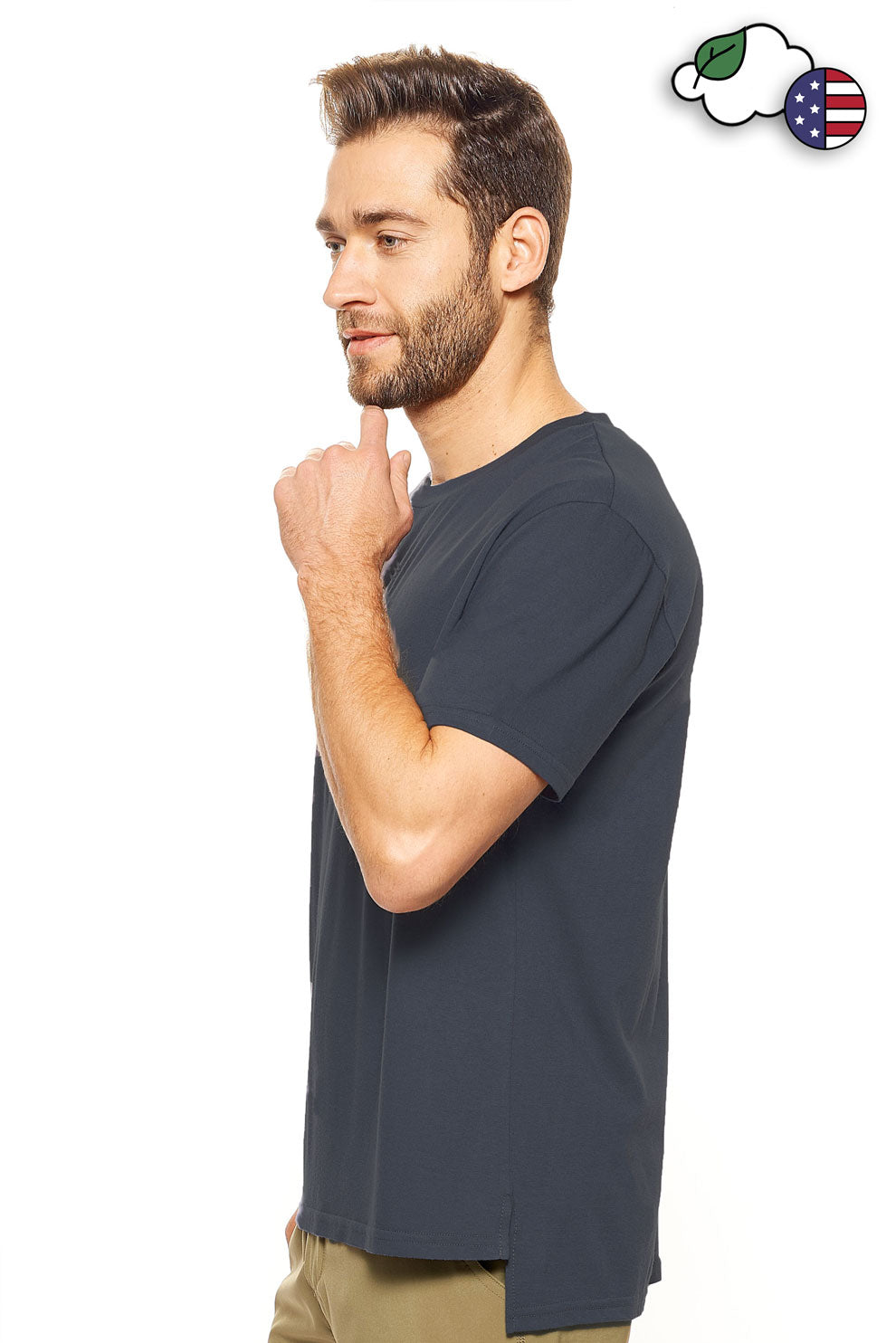 Mens Organic Hemp & Cotton T-shirt