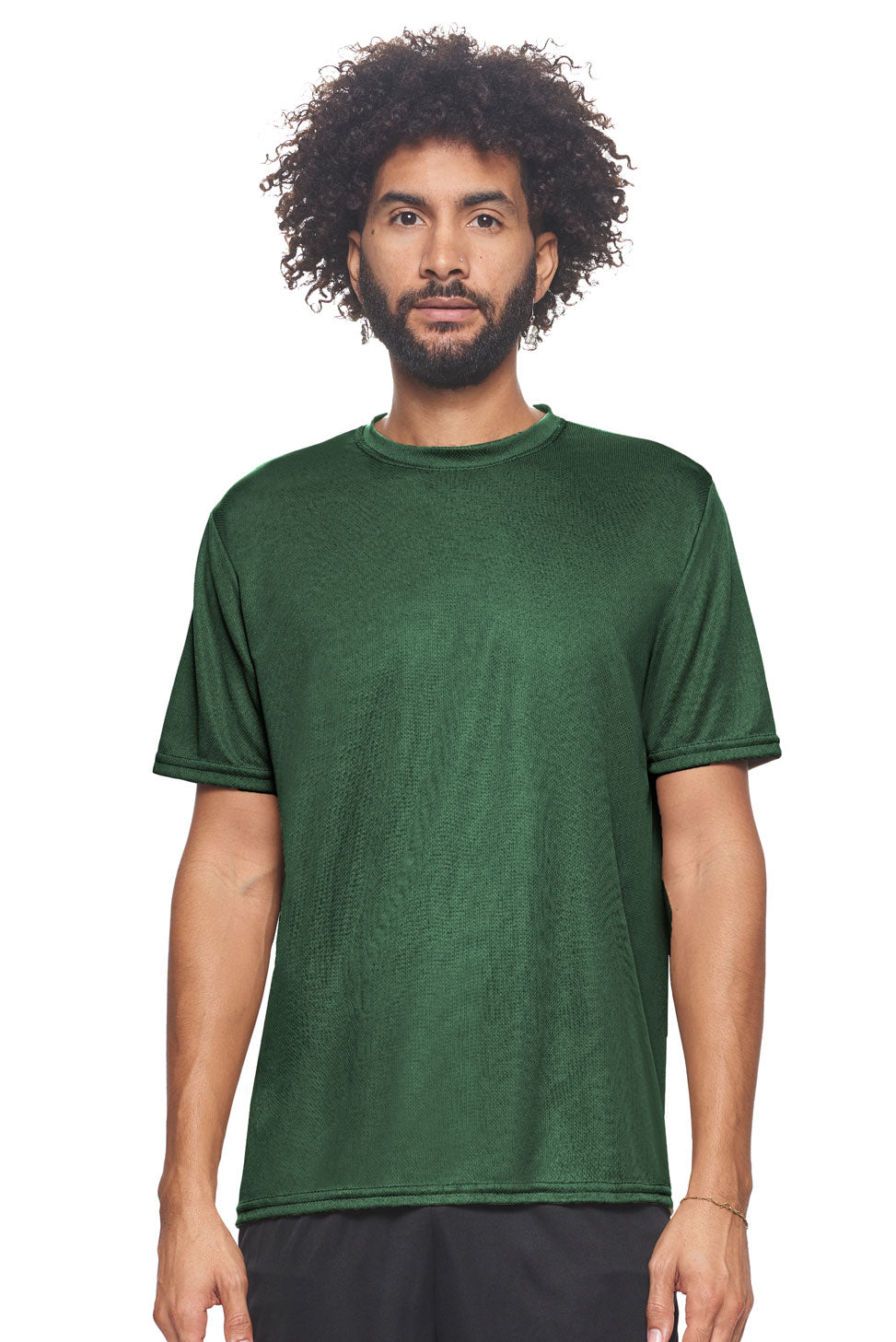AJ801D🇺🇸 Oxymesh™ Crewneck Tec Tee (Continued) - Expert Brand #forest-green