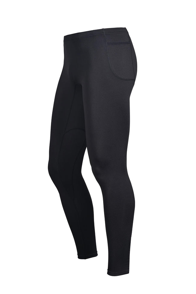 Expert Brand Wholesale Men's Running Tights in Black Image 3#black