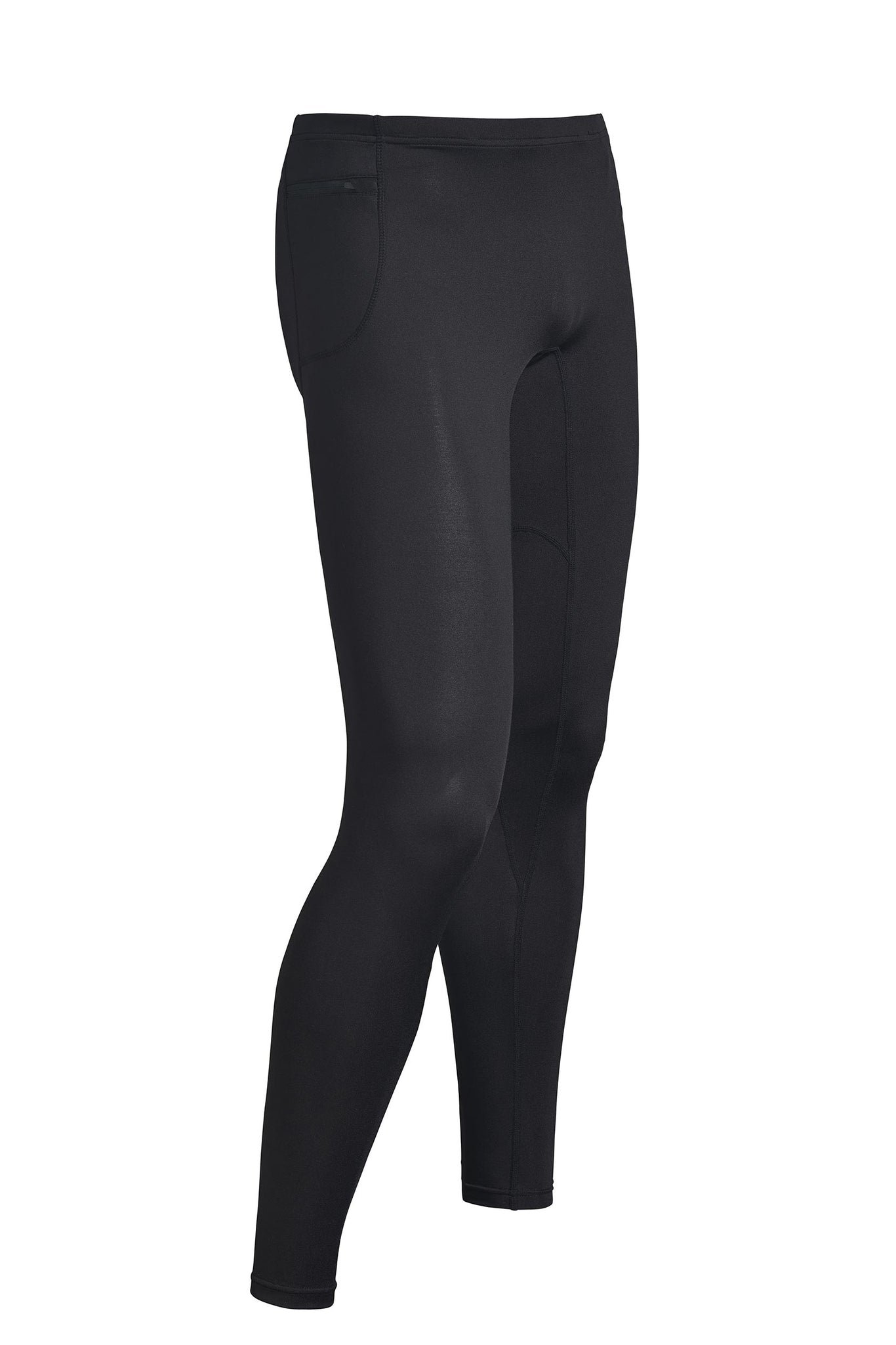 Expert Brand Wholesale Men's Running Tights in Black Image 4#black