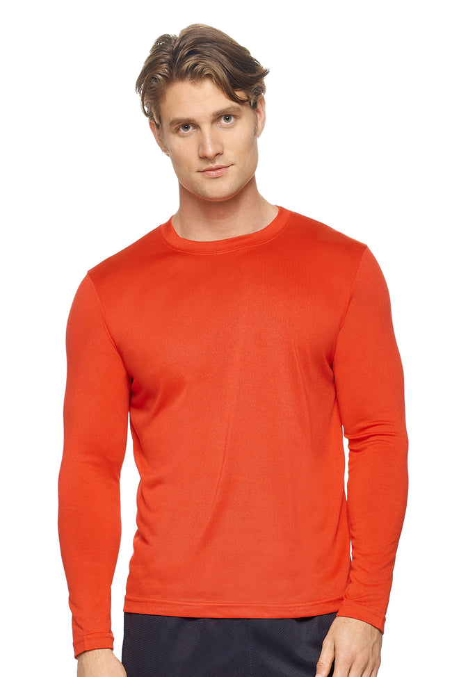 AT901🇺🇸 Natural Feel Jersey Long Sleeve Crewneck - Expert Brand#red