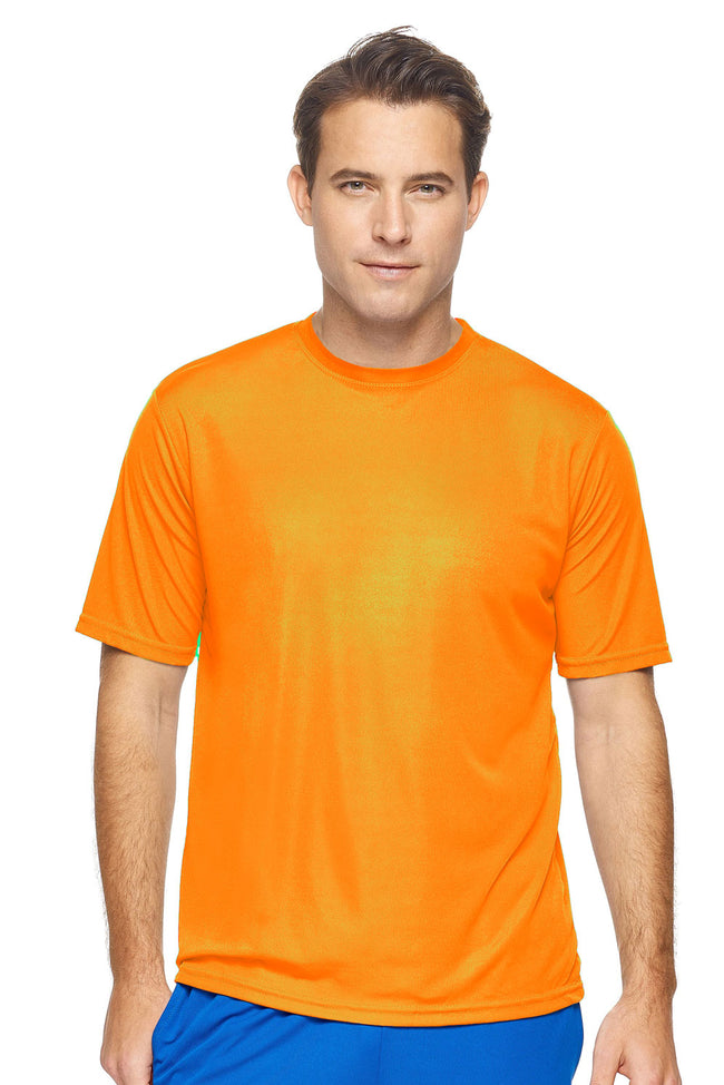 AI801D🇺🇸 DriMax™ Crewneck Expert Tee (Continued) - Expert Brand #SAFETY ORANGE