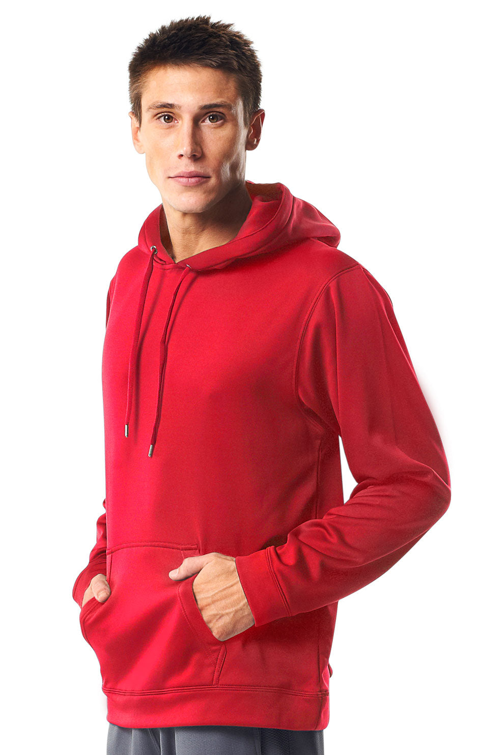 Expert Brand Wholesale Fleece Tech Pullover Hoodie BB910 Red#red