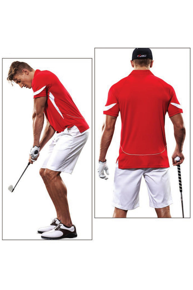 Expert Brand Wholesale Blank Men's Tennis Golf Polo Fitness Image 3 red#red