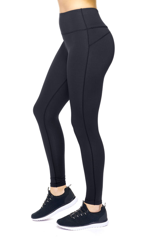 AQ1035 High-Waist Full Length Leggings - Expert Brand#black