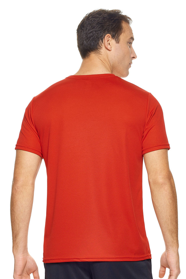 AJ801D🇺🇸 Oxymesh™ Crewneck Tec Tee - Expert Brand #RED