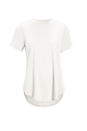 HC286🇺🇸🍃 Hemp Drape Hi-Lo Shirttail Tee