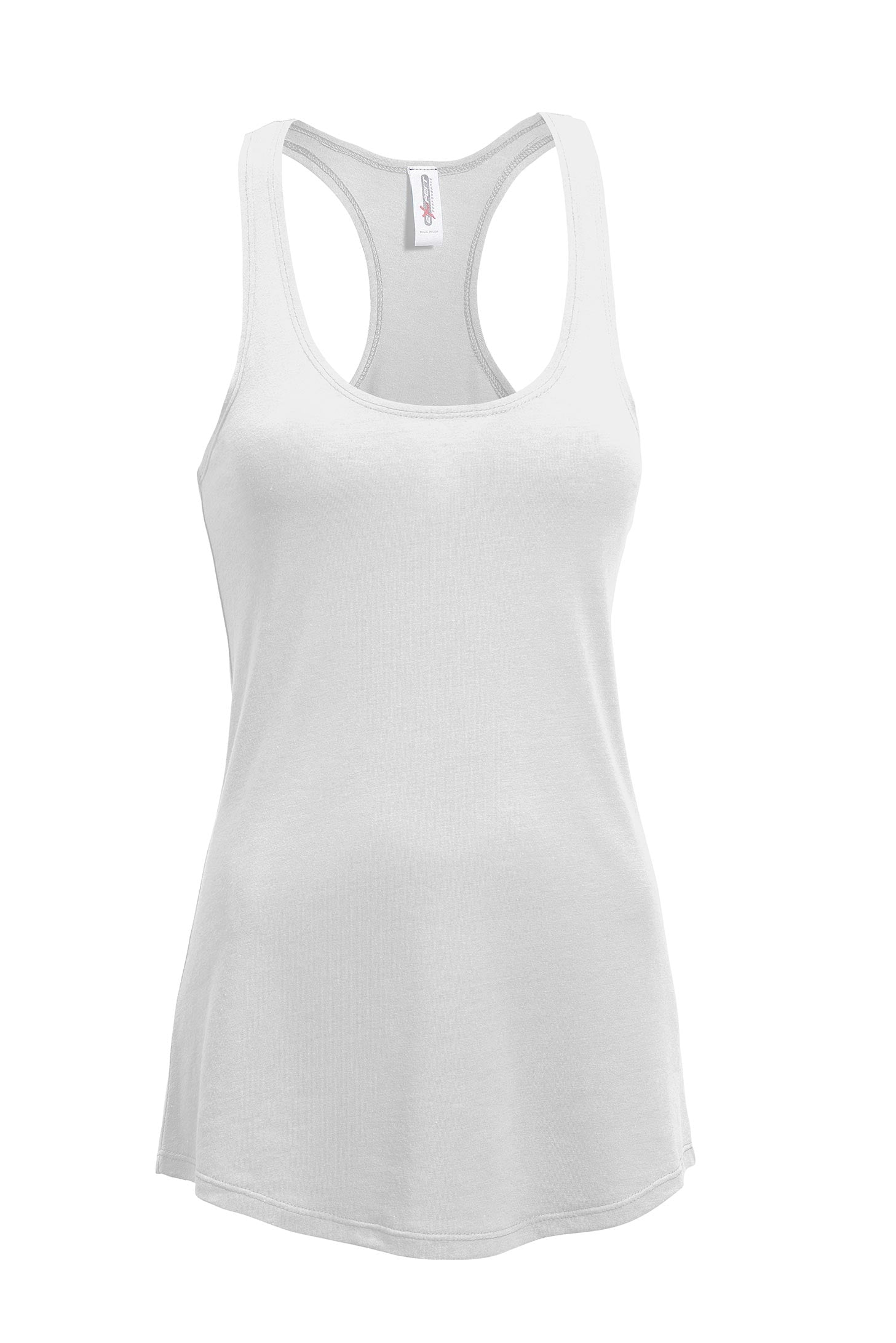 AB260🇺🇸 TriTec™ Racerback Tank - Expert Brand #WHITE