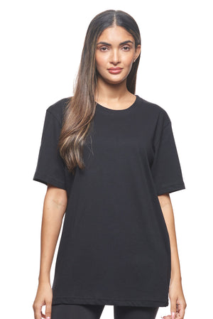 Expert Brand Wholesale Made in USA Organic Cotton Unisex Crewneck T-Shirt in Black Image 6#black