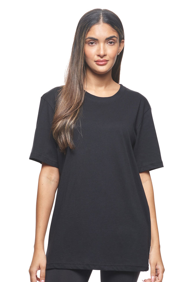 Expert Brand Wholesale Made in USA Organic Cotton Unisex Crewneck T-Shirt in Black Image 6#black