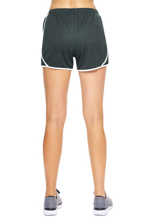Expert Brand Wholesale Women's Oxymesh™ Energy Shorts in graphite image 3#graphite