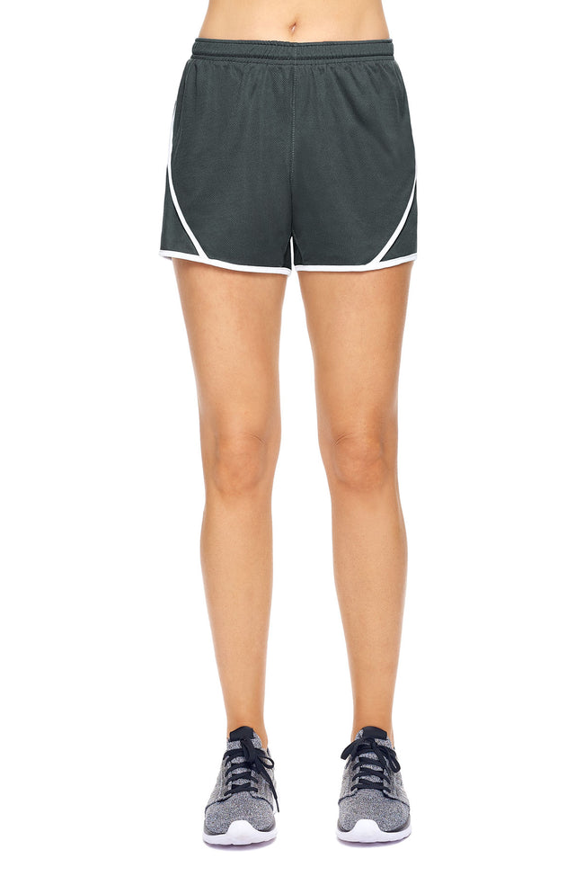 Expert Brand Wholesale Women's Oxymesh™ Energy Shorts in graphite#graphite