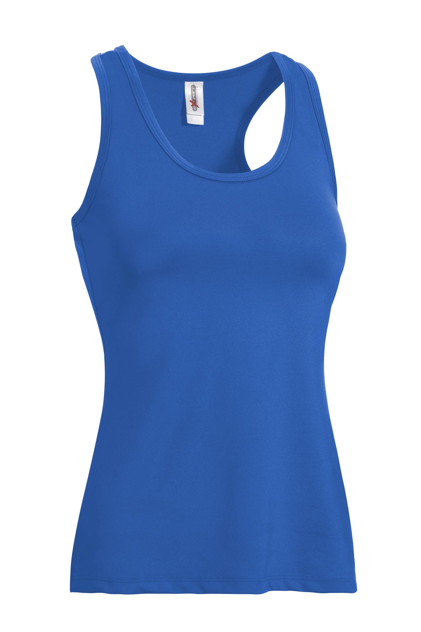 Expert Brand Wholesale Made in USA women's gym racerback tank in cadet blue#cadet-blue