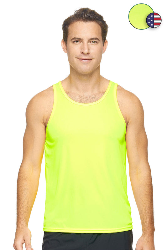 AI827🇺🇸 DriMax™ Endurance Tank - Expert Brand #SAFETY YELLOW