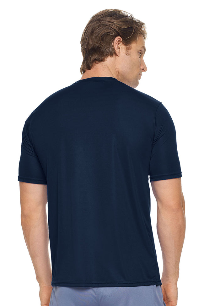 Expert Brand Wholesale Men's DriMax™ Crewneck Performance Tee Made in USA AI801D navy image 3#navy