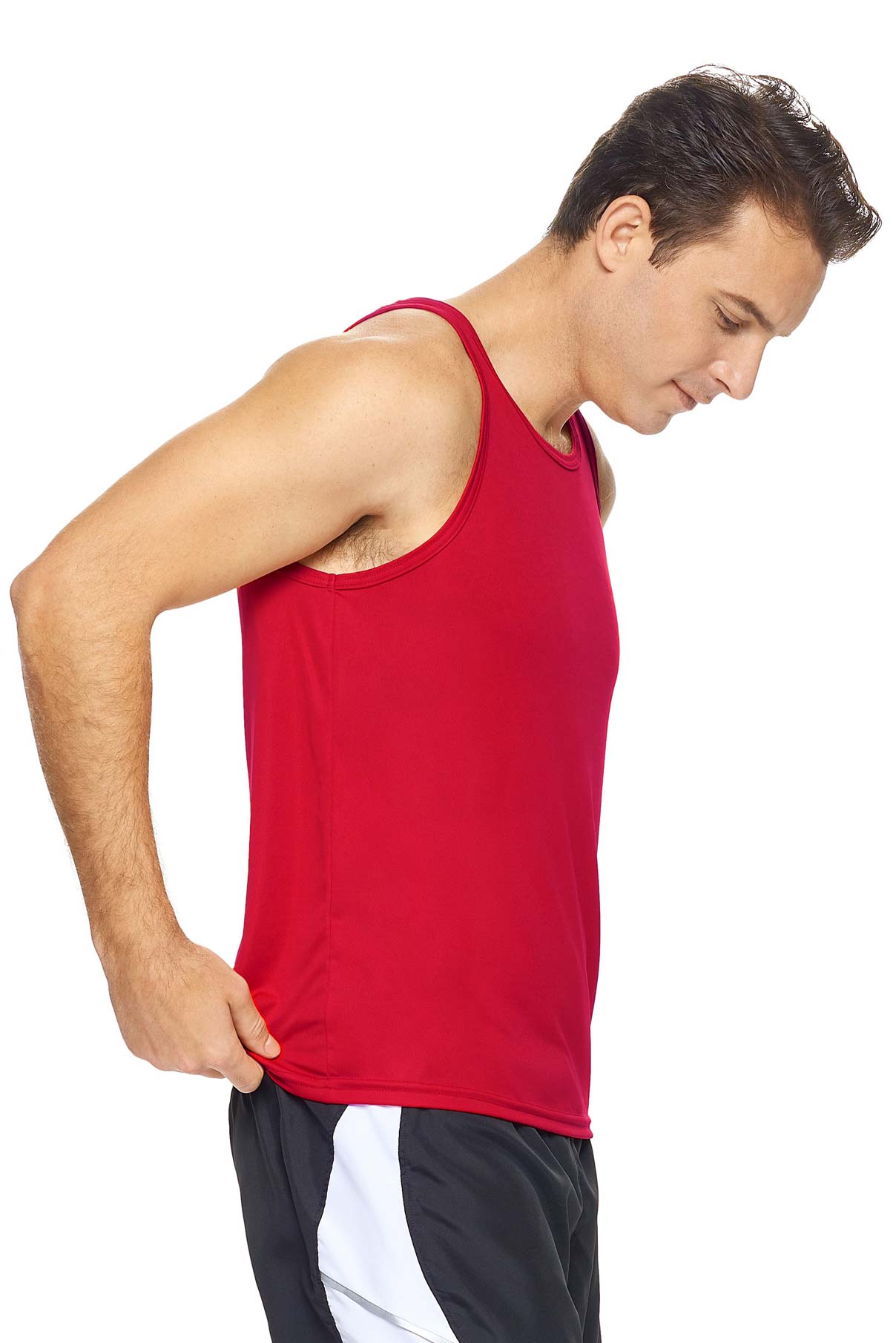 Expert Brand Wholesale Men's DriMax Endurance Tank AI827 Red image 2#red