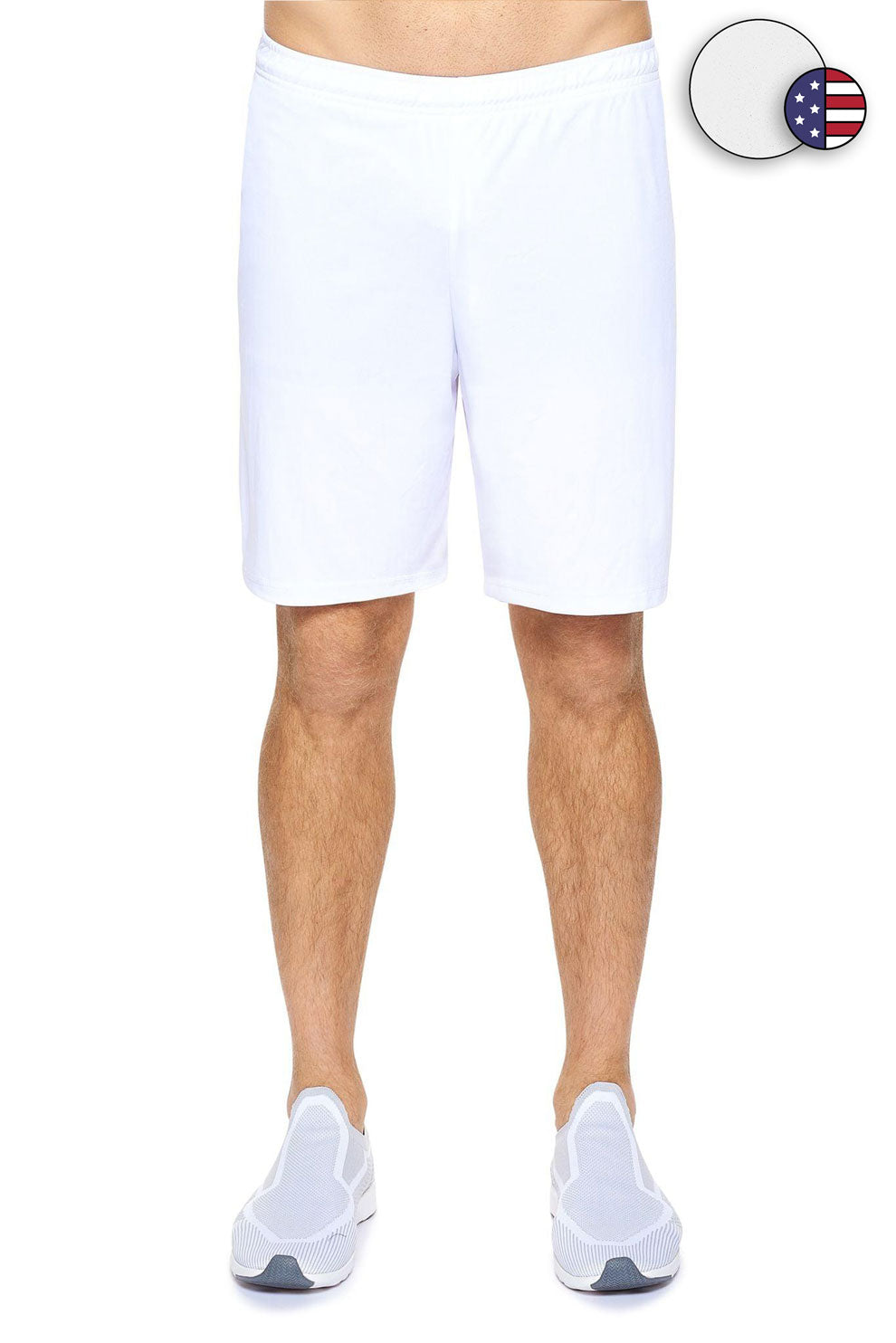 AI1091🇺🇸 DriMax™ Impact Shorts - Expert Brand #WHITE