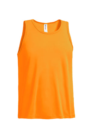 Expert Brand Wholesale Men's DriMax™ Workout Sleeveless Mesh Tech Safety orange#safety-ornage