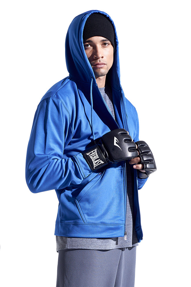 BB918 Fleece Tec Full Zip Hoodie - Expert Brand#royal