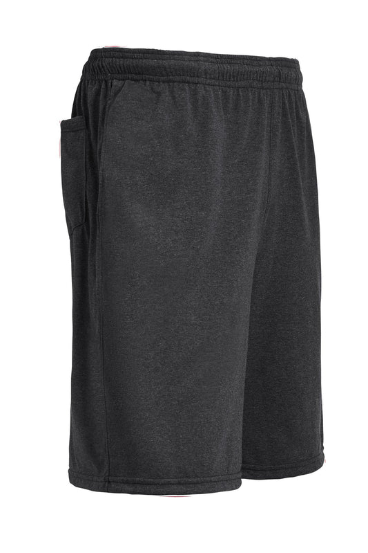 AA1086🇺🇸 Performance Heather Shorts with Pockets - Expert Brand #dark-heather-charcoal