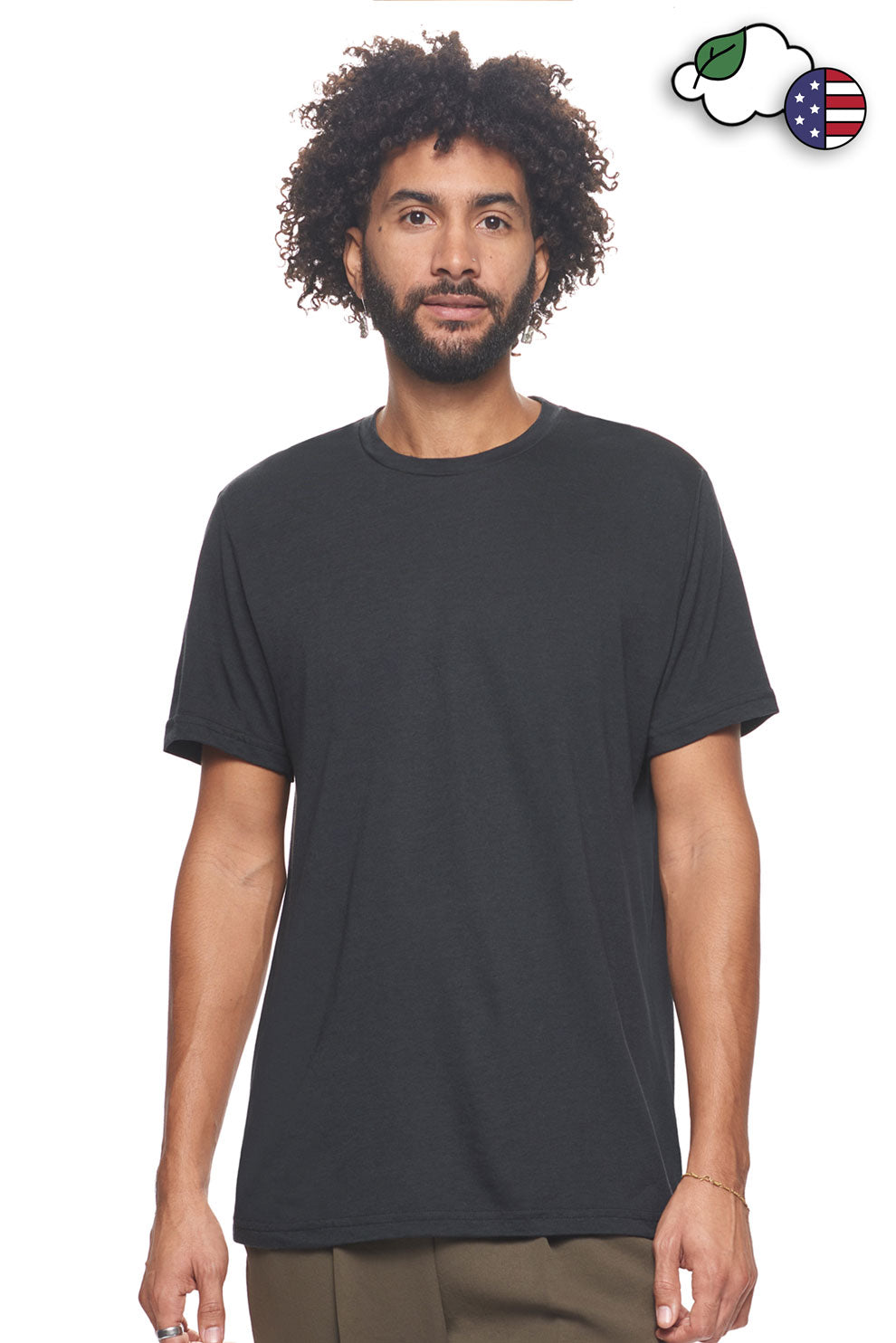 HC801🇺🇸🍃 Hemp Short Sleeve Tee - Expert Brand#black