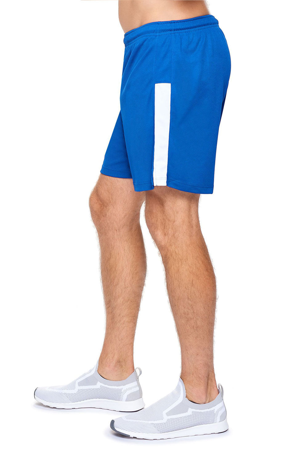 Expert Brand Wholesale Men's Oxymesh Performance Shorts Made in USA Royal Blue#royal-blue