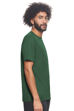 AJ801D🇺🇸 Oxymesh™ Crewneck Tec Tee (Continued) - Expert Brand #FOREST GREEN