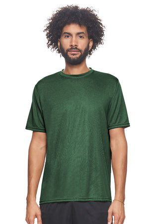 AJ801D🇺🇸 Oxymesh™ Crewneck Tec Tee (Continued) - Expert Brand #FOREST GREEN