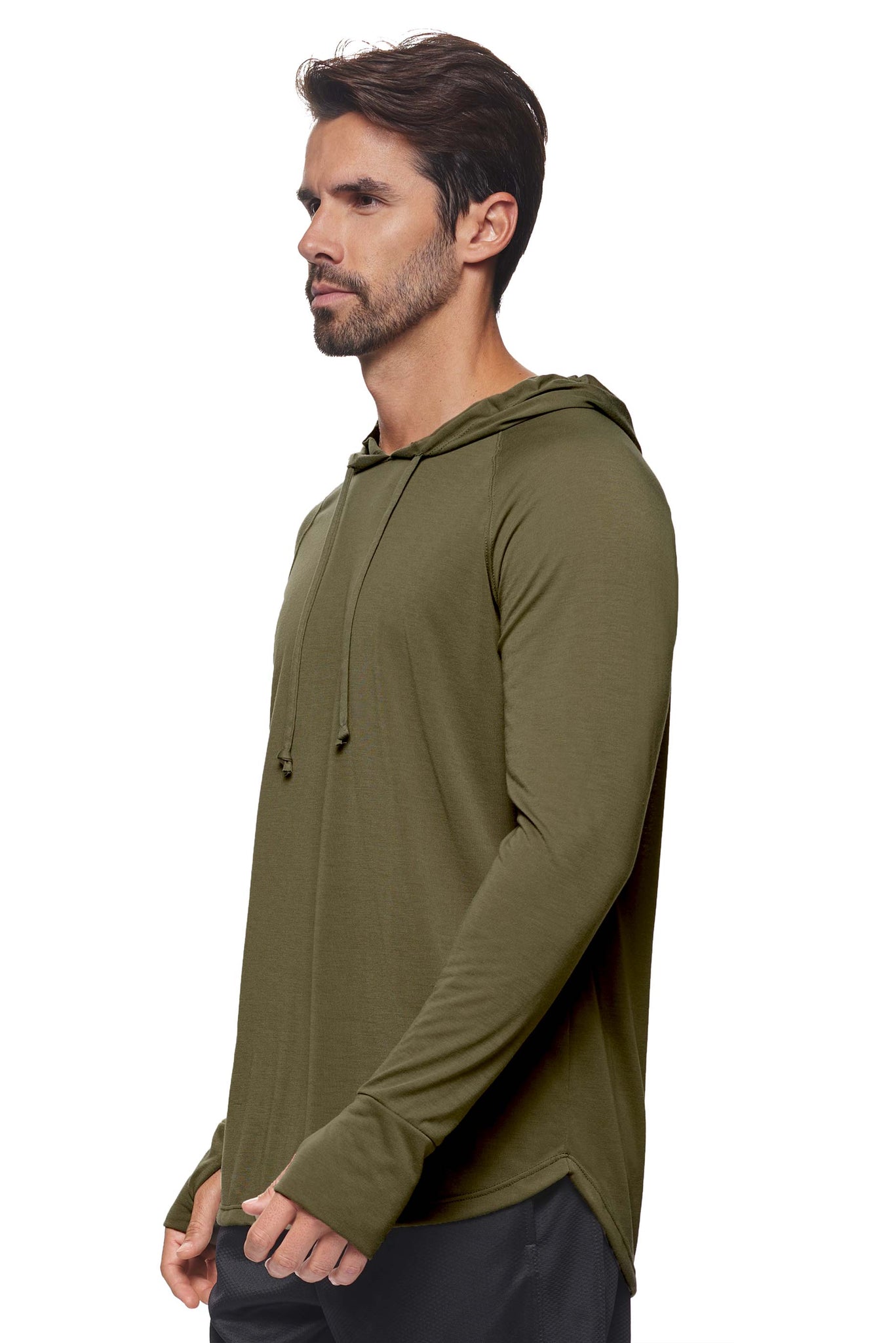 Expert Brand wholesale men's siro Hoodie Shirt made in usa olive#olive