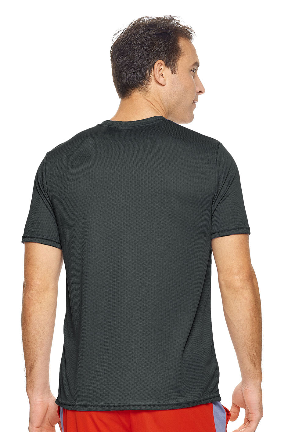 AJ801 Oxymesh™ Crewneck Tec Tee - Expert Brand#graphite-gray