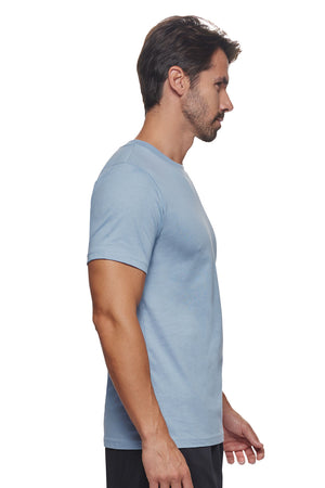 Expert Brand Wholesale Unisex Organic Cotton Tee Made in USA SC801U Canyon Blue image 2#canyon-blue