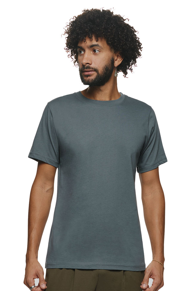 Expert Brand Wholesale Unisex Organic Cotton Tee Made in USA SC801U Carbon#carbon