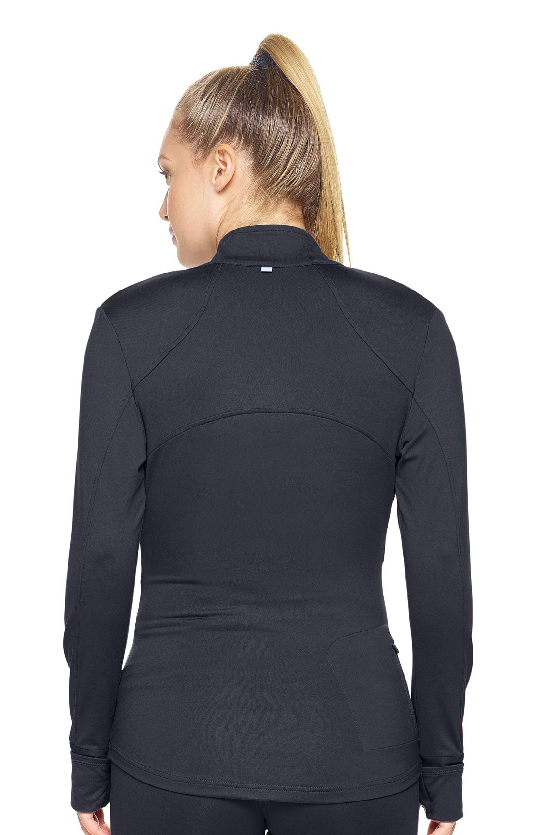 AQ322 Airstretch™ Full Zip Track Jacket - Expert Brand#black