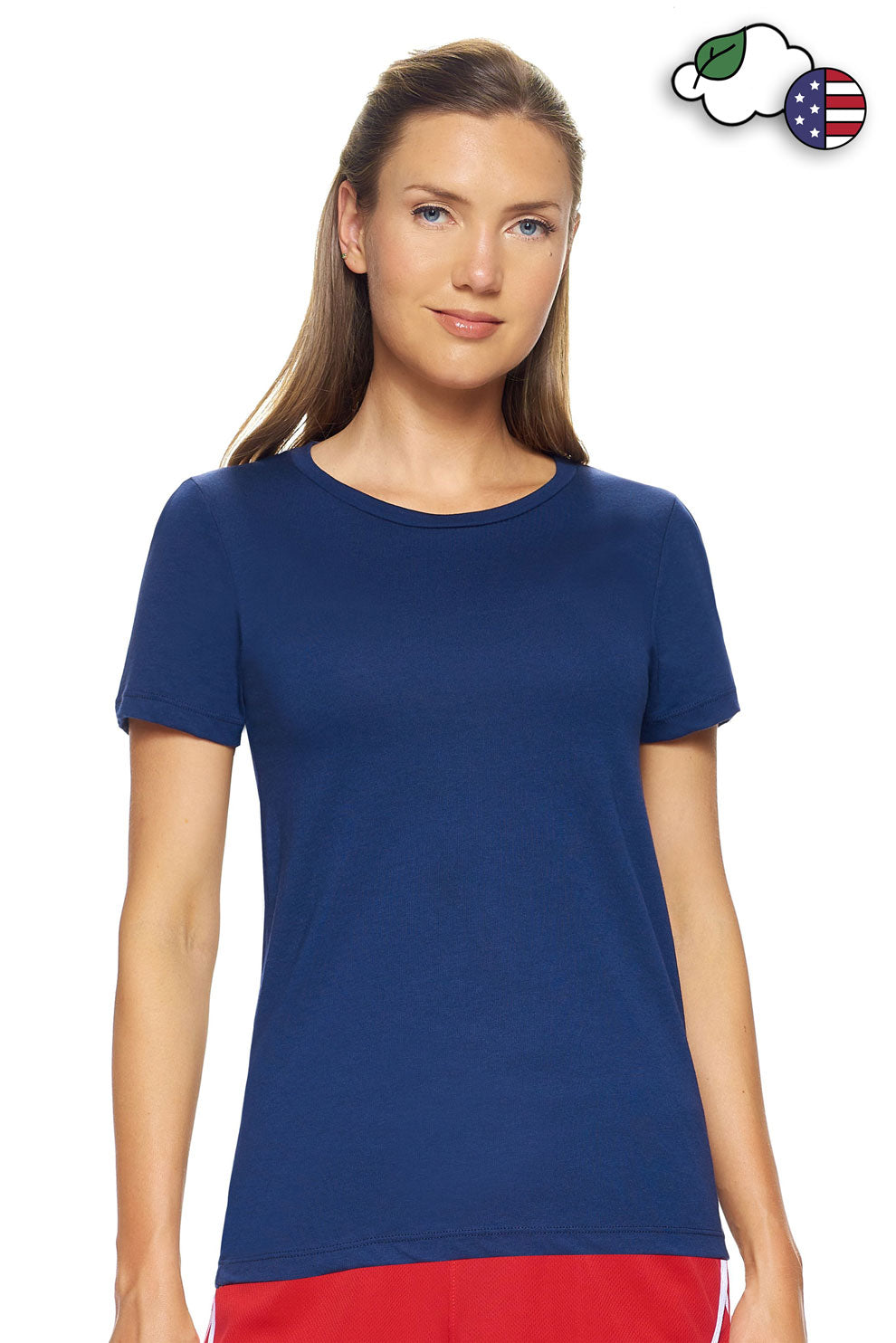 MC277🇺🇸🍃 MoCA™ Bay Short Sleeve Crew - Expert Brand#navy