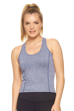 AQ269 Airstretch™ Cropped Racerback Tank