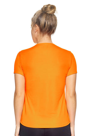 AI201🇺🇸 DriMax™ Crewneck Tec Tee - Expert Brand #SAFETY ORANGE