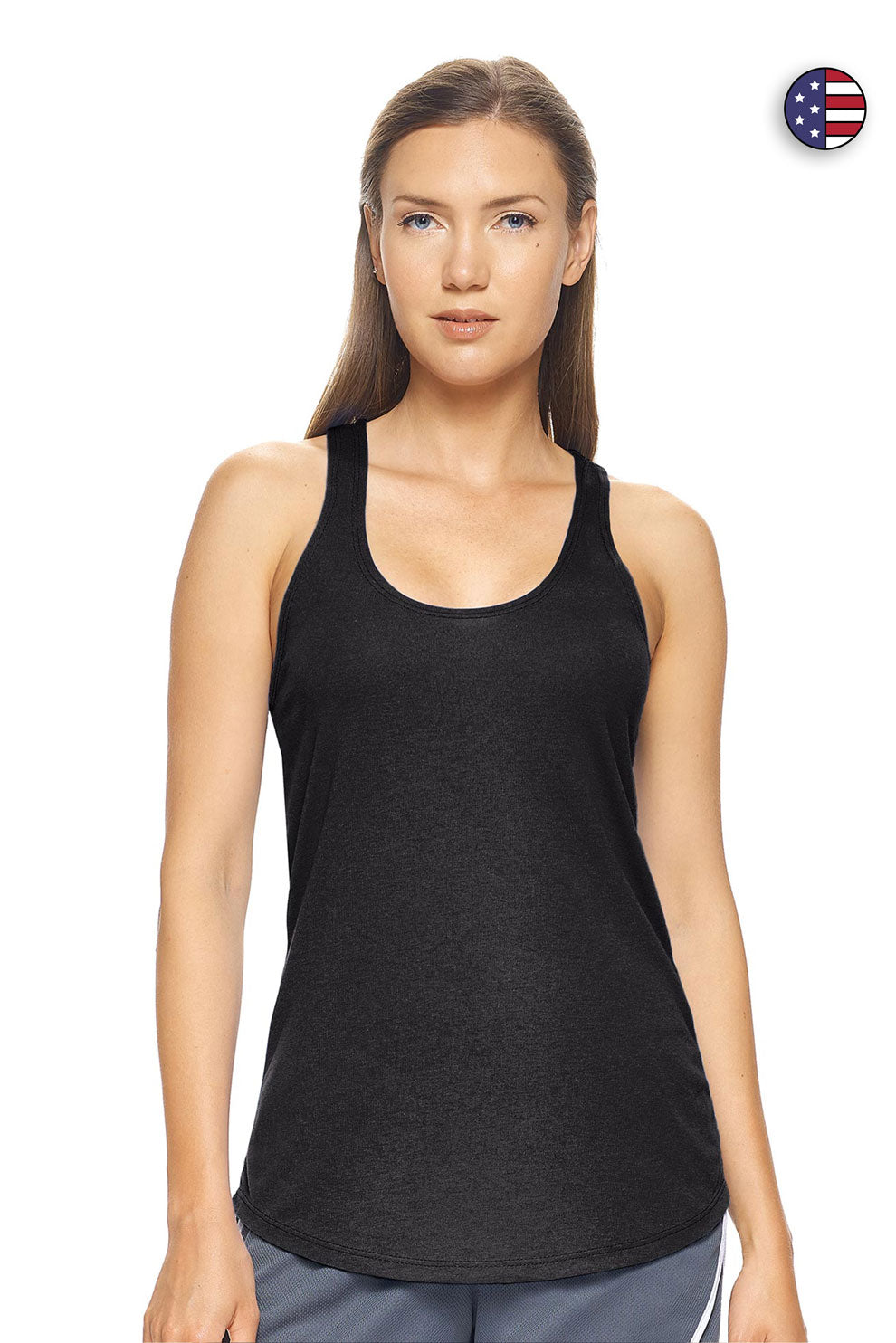 AB260🇺🇸 TriTec™ Racerback Tank - Expert Brand #Black