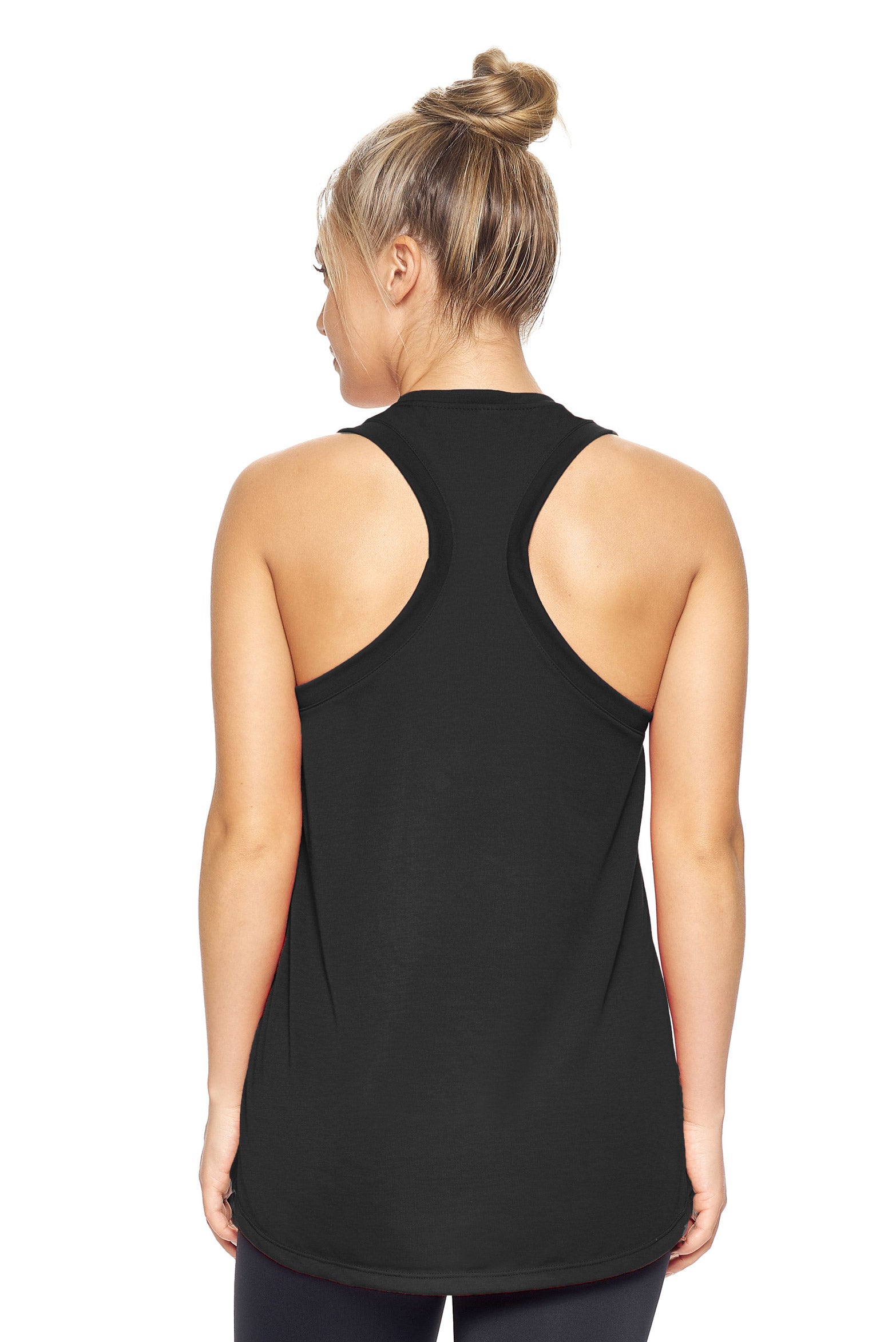 BE222🇺🇸 Siro™ V-Neck Racerback Tank - Expert Brand#black