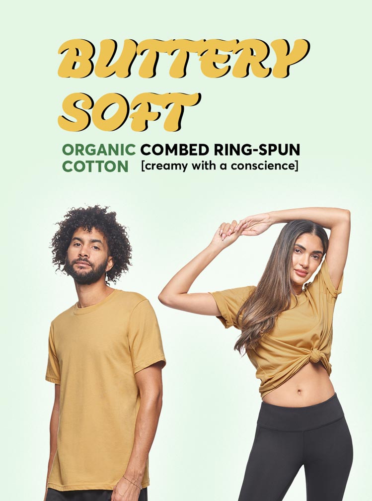 Soft Organic Cotton Made in USA Wholesale Tee