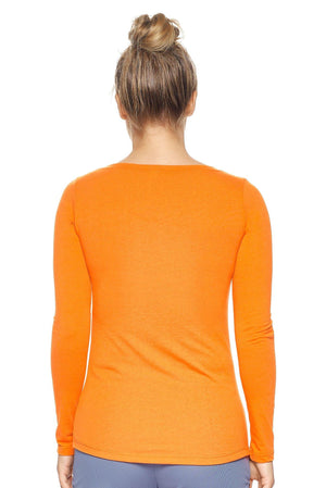 AB361🇺🇸 TriTec™ Long Sleeve Scoop Neck - Expert Brand #true-orange
