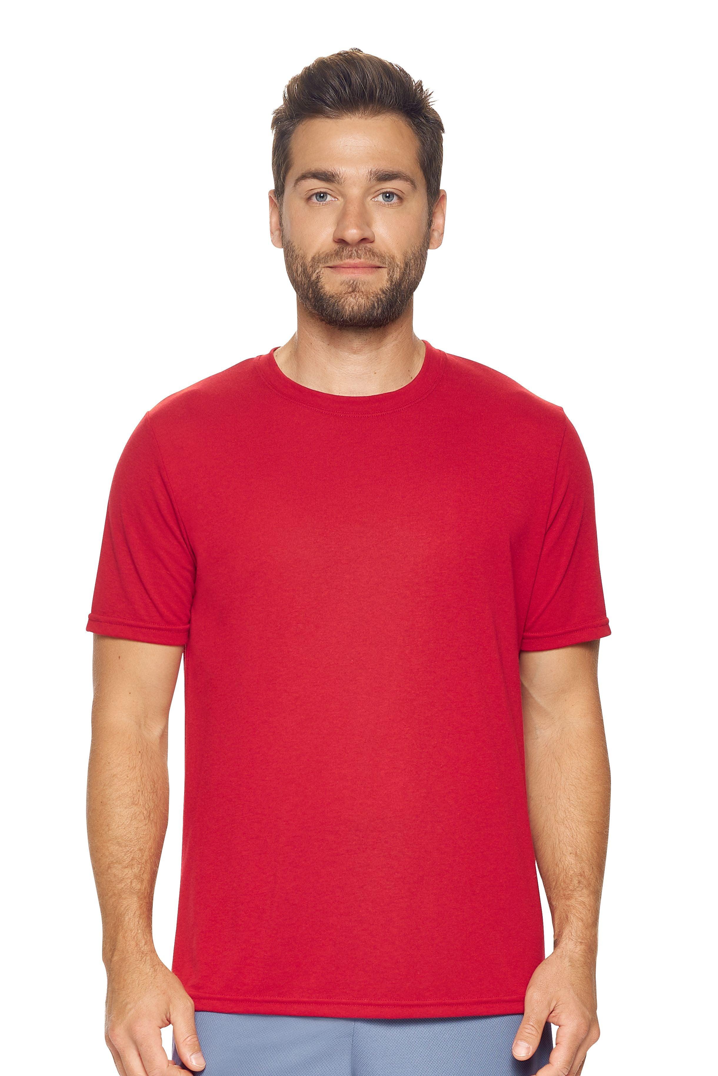 AB801🇺🇸 TriTec™ Short Sleeve Tee - Expert Brand #deep-red