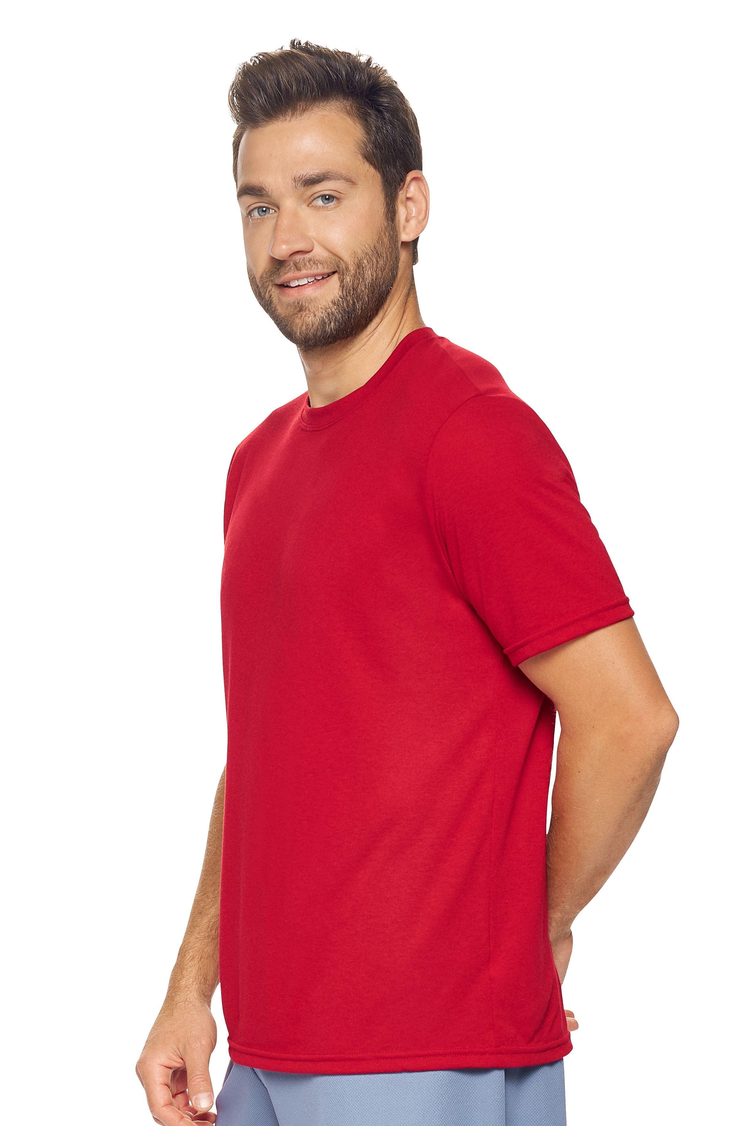 AB801🇺🇸 TriTec™ Short Sleeve Tee - Expert Brand  #deep-red