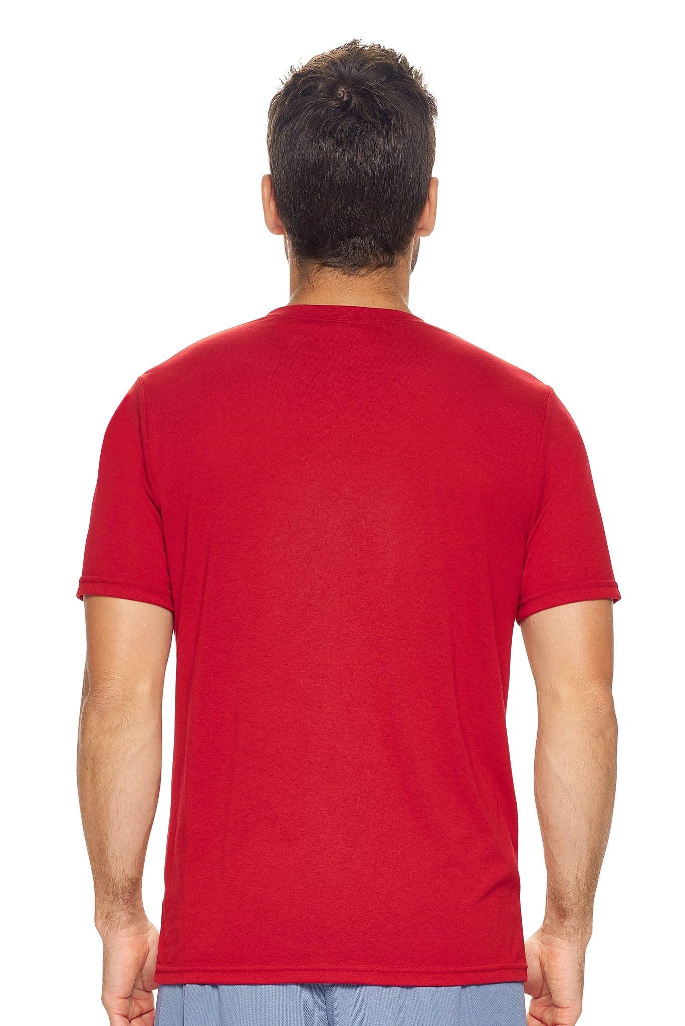 AB801🇺🇸 TriTec™ Short Sleeve Tee - Expert Brand #deep-red