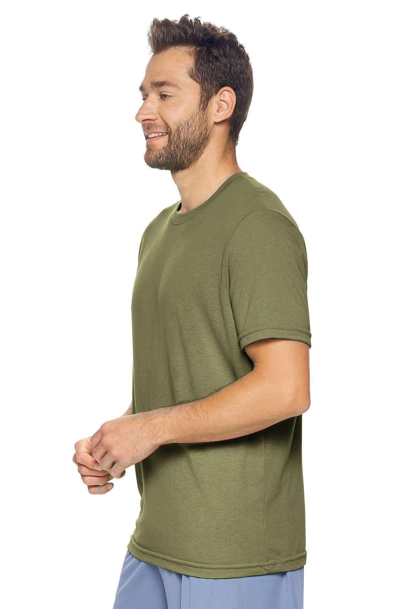 AB801🇺🇸 TriTec™ Short Sleeve Tee - Expert Brand #MILITARY OD GREEN