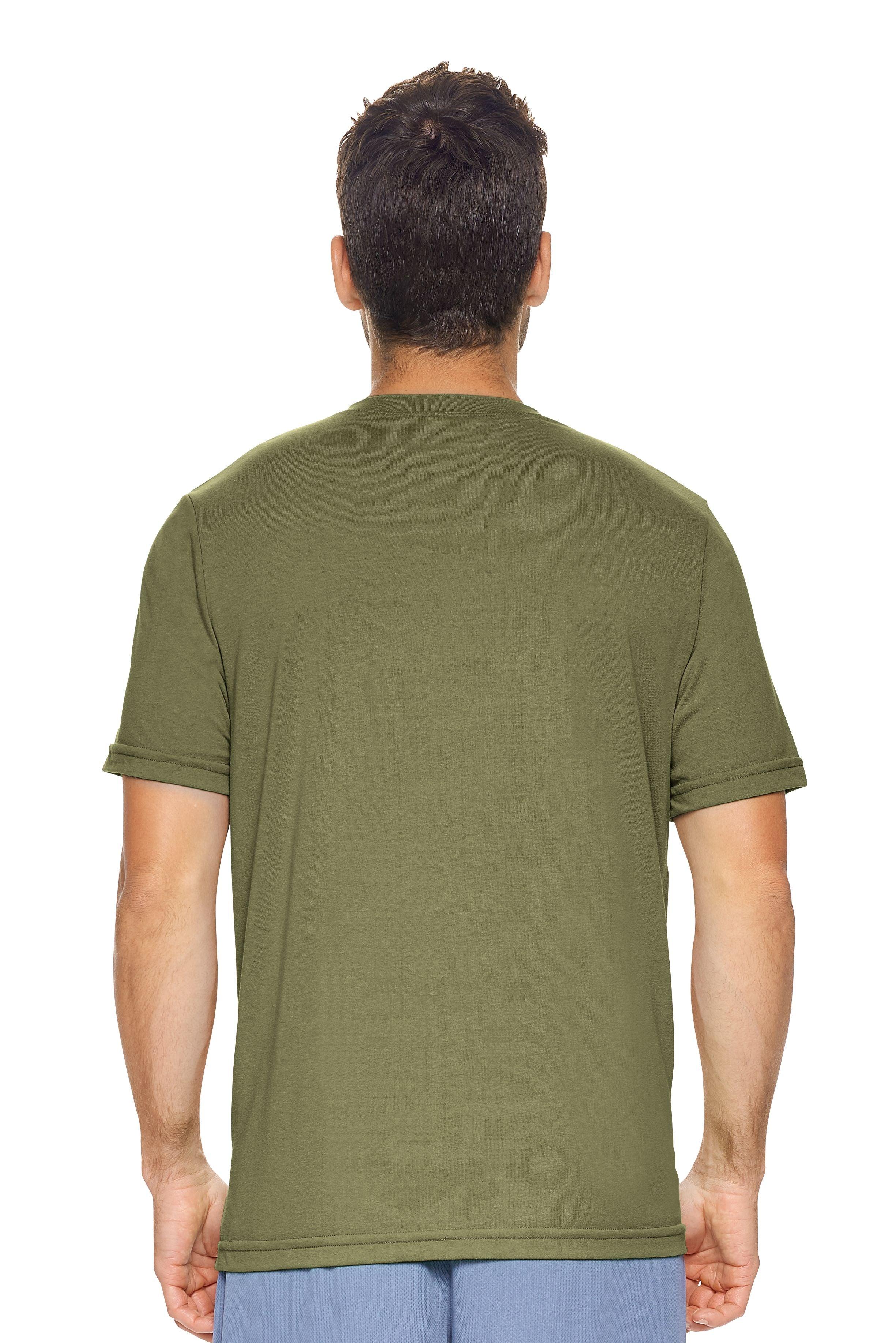 AB801🇺🇸 TriTec™ Short Sleeve Tee - Expert Brand #MILITARY OD GREEN