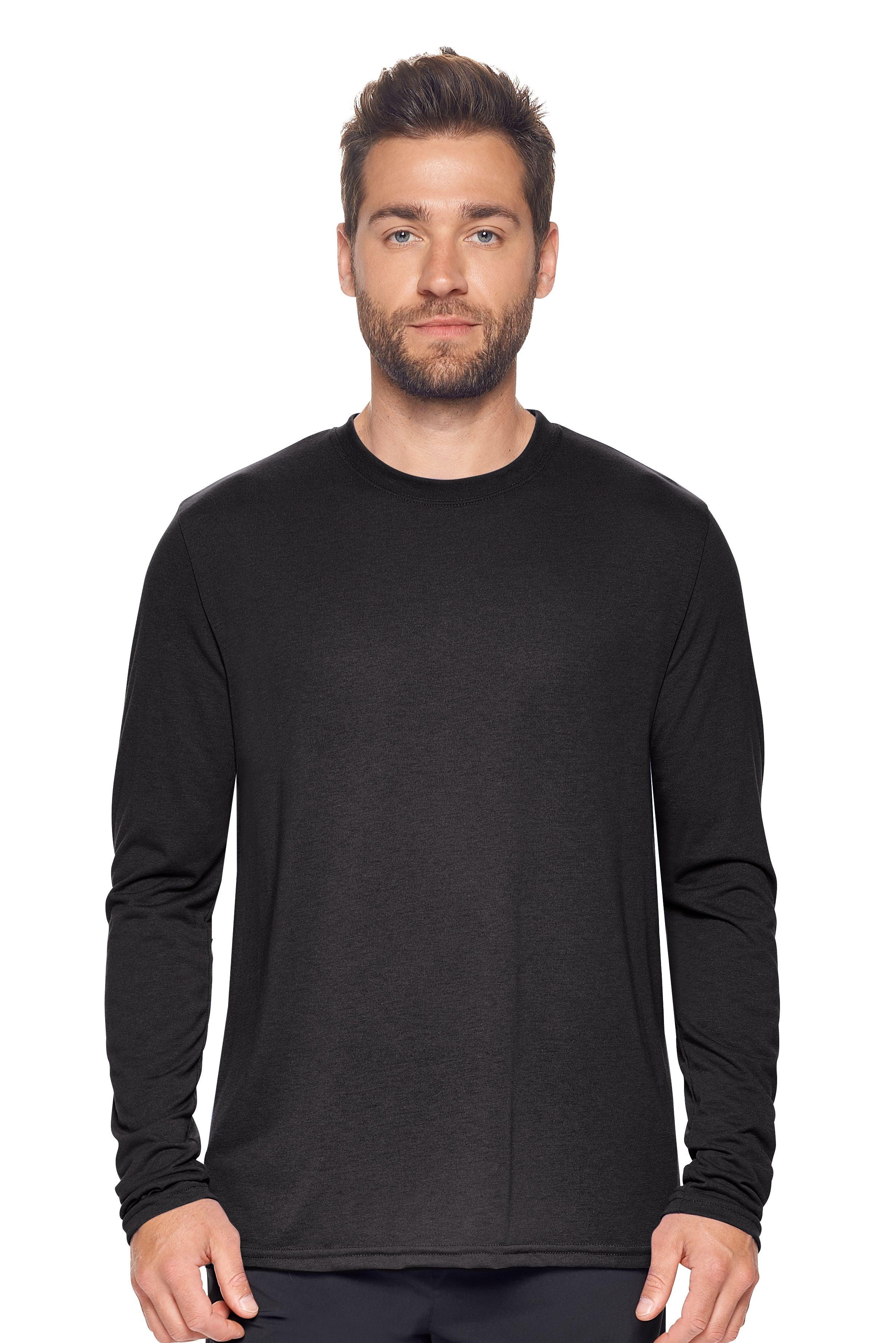 AB901🇺🇸 TriTec™ Long Sleeve Tee - Expert Brand #BLACK
