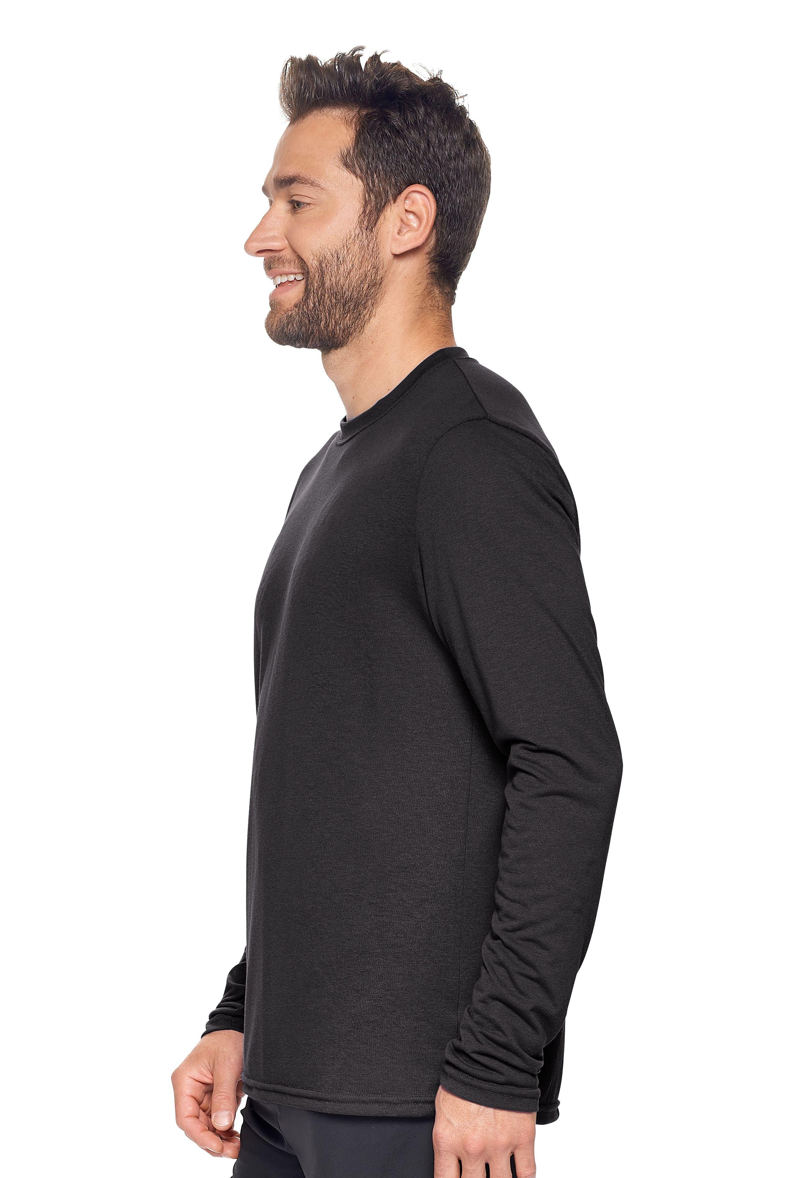 AB901🇺🇸 TriTec™ Long Sleeve Tee - Expert Brand #BLACK