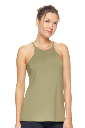 Expert Brand Airstretch™ Lite Racerback Tank in Olive Green#olive-green