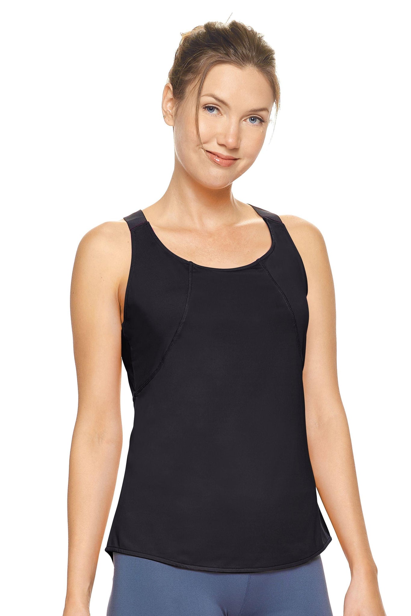 Expert Brand Women's  Airstretch™ Lite Trident Tank in Black#black