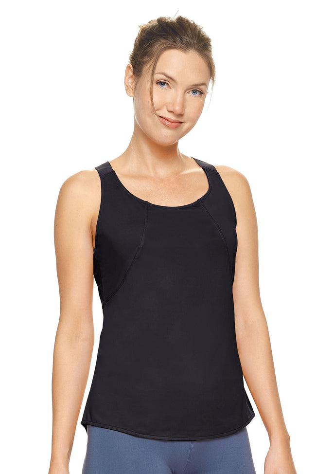 Expert Brand Women's  Airstretch™ Lite Trident Tank in Black#black